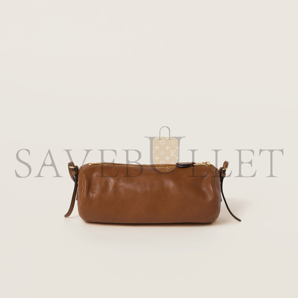 M1v M1v nappa leather cosmetic bag 5ne851 (22*9*9cm)